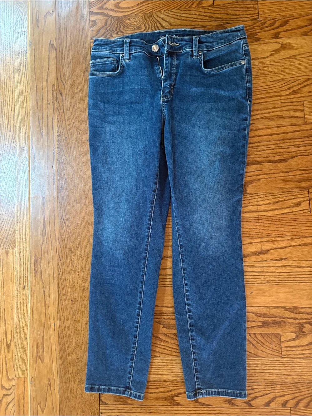 Tommy Bahama Boracay Indigo high rise ankle jeans